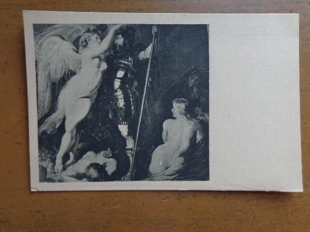 Postkaart Naakt - Peter Paul Rubens, der tugendheld, Ophalen of Verzenden, Ongelopen, Overige thema's