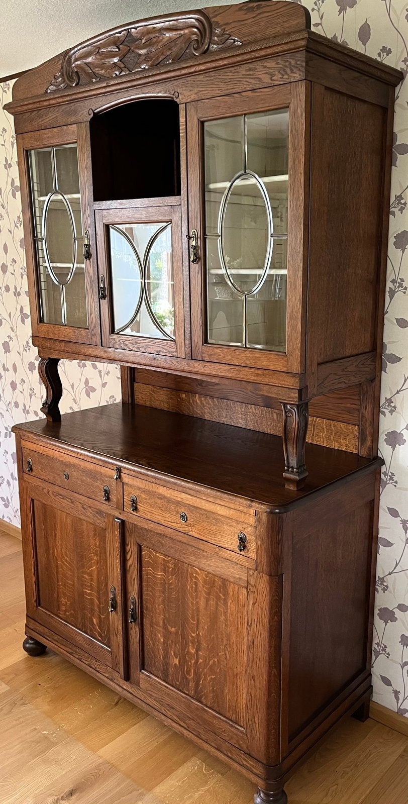 Zeldzaam Buffet in Art Nouveau stijl – originele staat, Antiek en Kunst, Ophalen