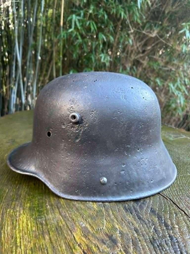 casque allemand ww1, Collections, Objets militaires | Général, Enlèvement ou Envoi, Autres