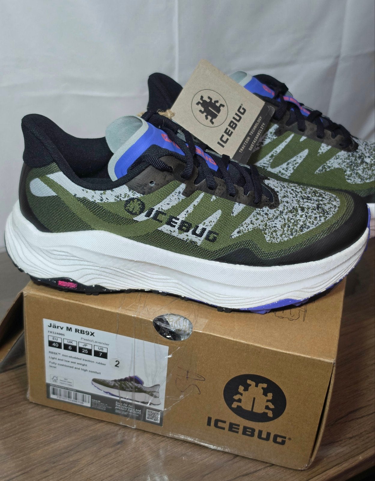 Icebug Järv M RB9X_ Trailsneakers maat _ 40, Kleding | Heren, Overige kleuren, Nieuw, Ophalen of Verzenden, Sneakers