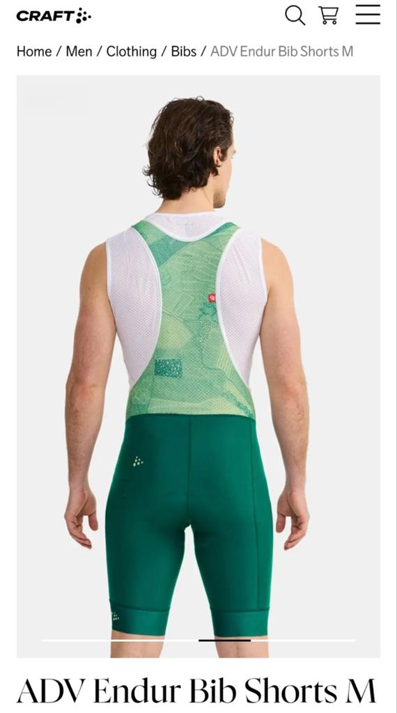Cuissard à bretelles Craft ADV Endur - Taille S, Vêtements | Hommes, Vêtements de sport, Neuf, Craft, Enlèvement ou Envoi, Course à pied ou Cyclisme