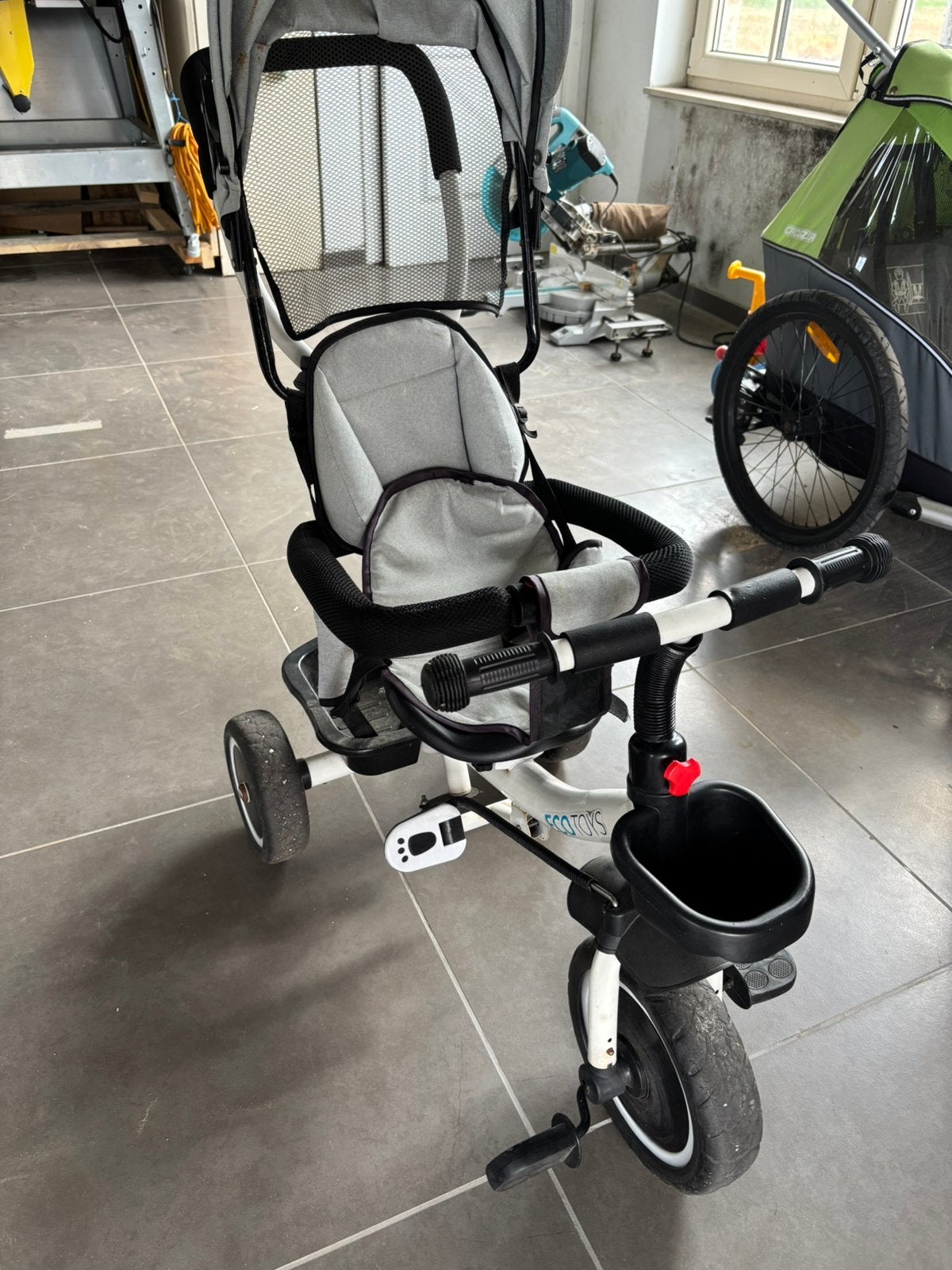 Kinderfietsje, Ophalen, Gebruikt