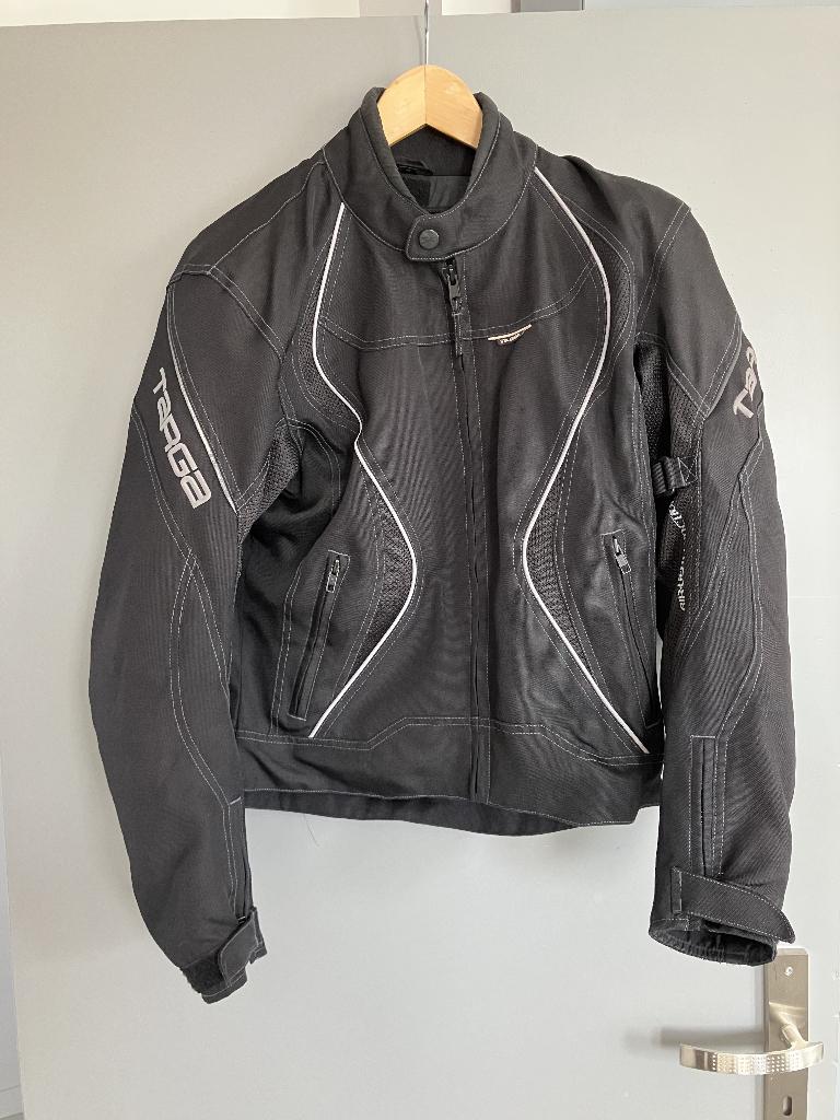 Veste moto été noire en très bon état!, Femmes, Manteau | tissu, Enlèvement, Autre