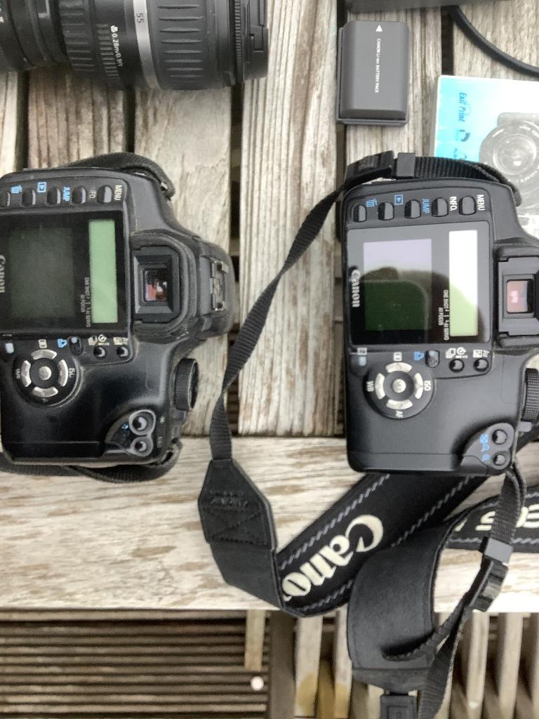 Canon EOS 350 D en Canon lenzen, Ophalen, Gebruikt, Spiegelreflex, Canon