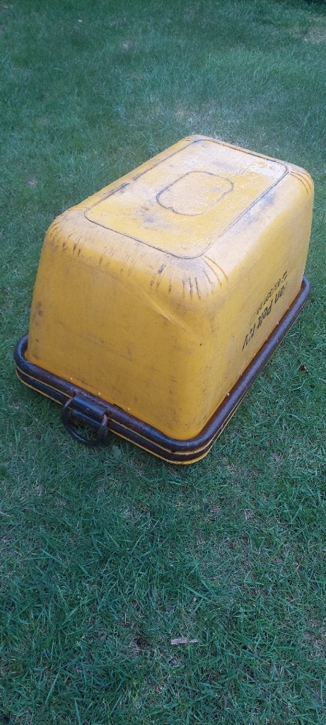 2x Craemer 200L Mortelbak Bouwkuipen Kranbaar HDPE, Doe-het-zelf en Bouw, Ophalen