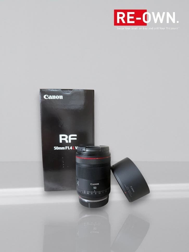 CANON RF 50MM F/1.4 L VCM | TOPSTAAT | DOOS | GARANTIE, Canon, Autofocus, ., Lentille standard