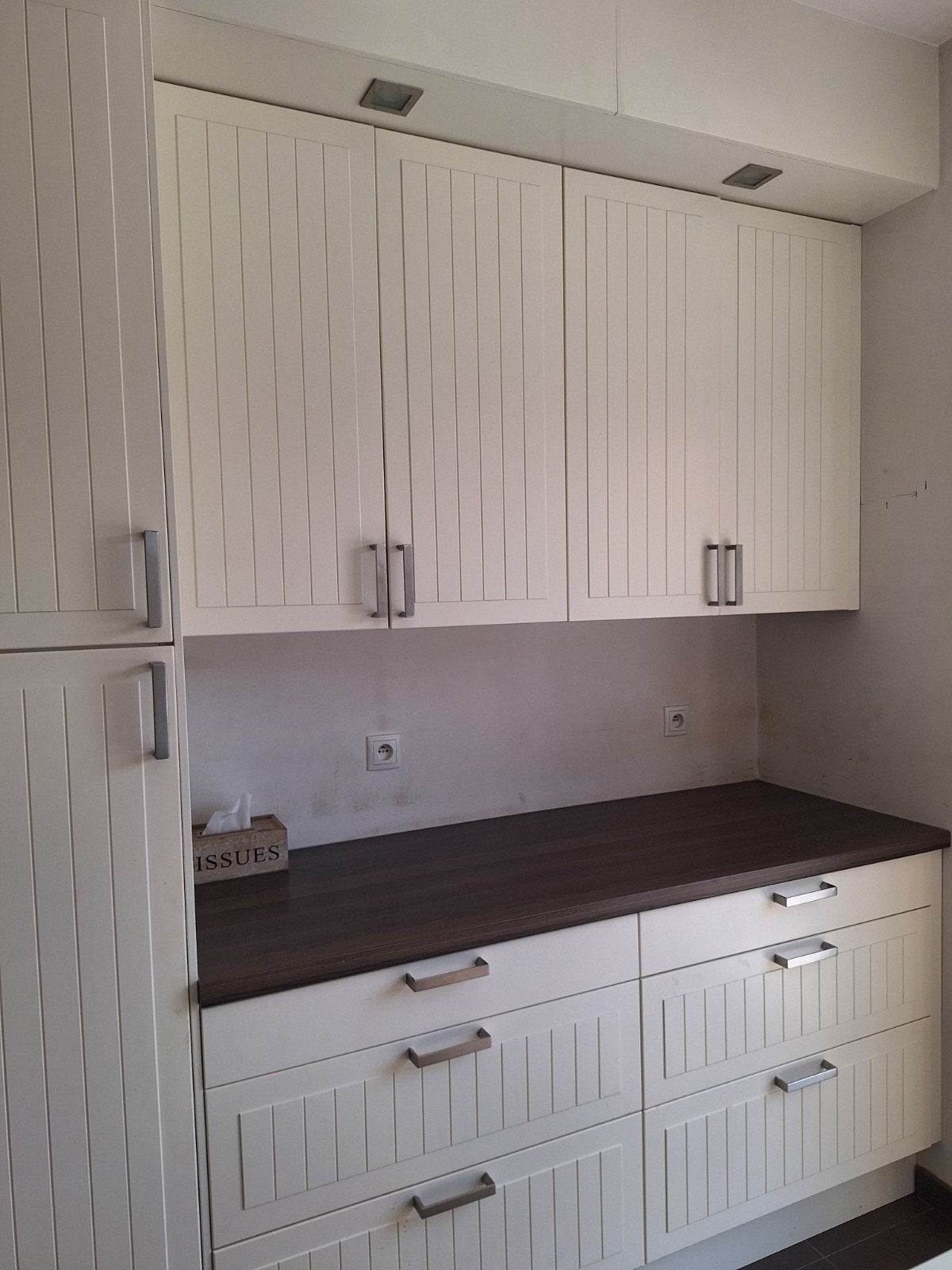 keuken GRATIS, Bois, Enlèvement, Utilisé, Crème