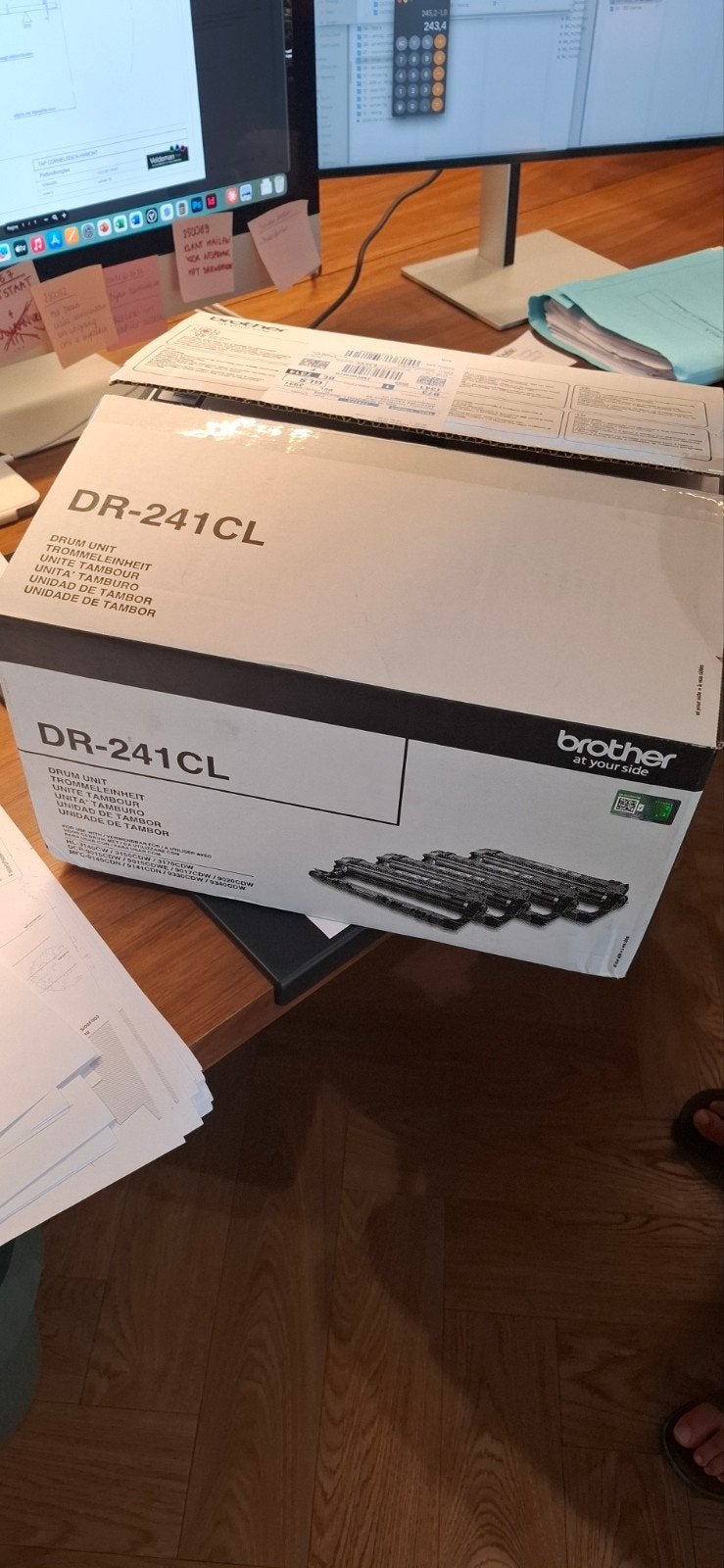 Brother DR-241CL, Ophalen, Brother