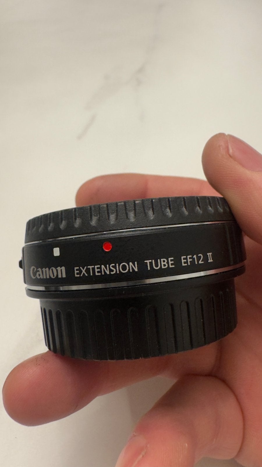 Canon extension tube EF12 II, Ophalen of Verzenden, Zo goed als nieuw