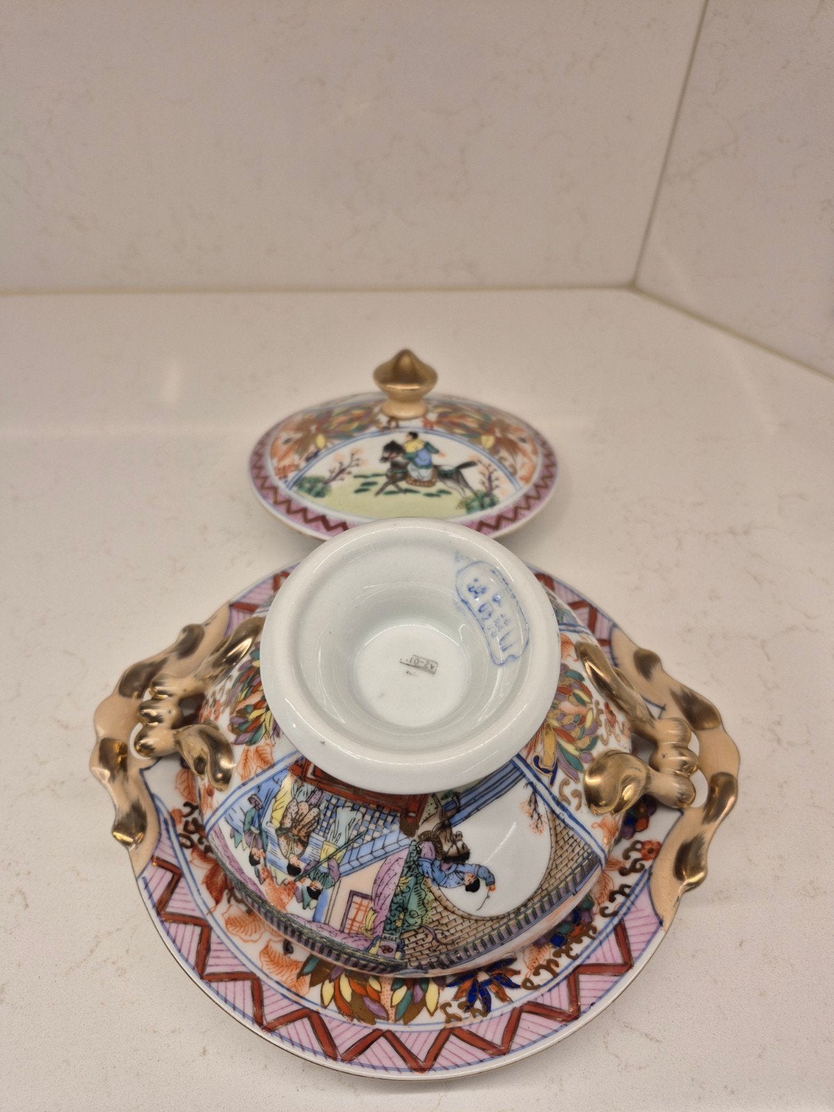 Pot en porcelaine de style japonais Imari, Enlèvement ou Envoi