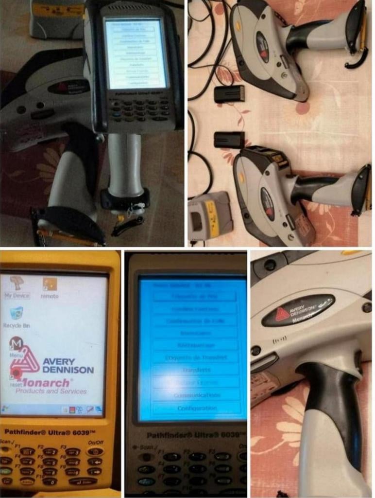 Mes 2 🖨️ Imprimantes Portables AVERY DENNISSON PATHFINDER ?, Gebruikt, AVERY DENNISSON
