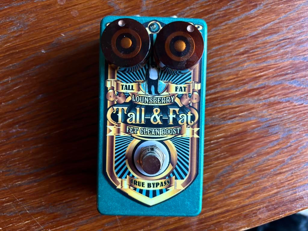 Lounsberry Tall and Fat Overdrive Booster Preamp Hammond, Ophalen of Verzenden, Zo goed als nieuw, Distortion, Overdrive of Fuzz