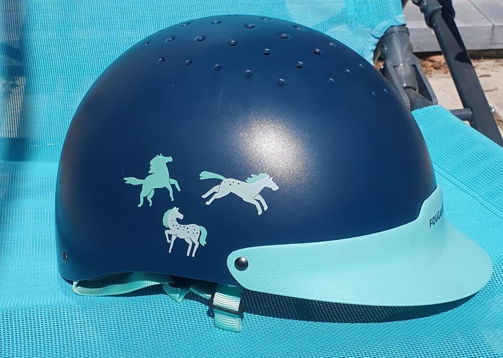 Bombe equitation enfant, Enlèvement
