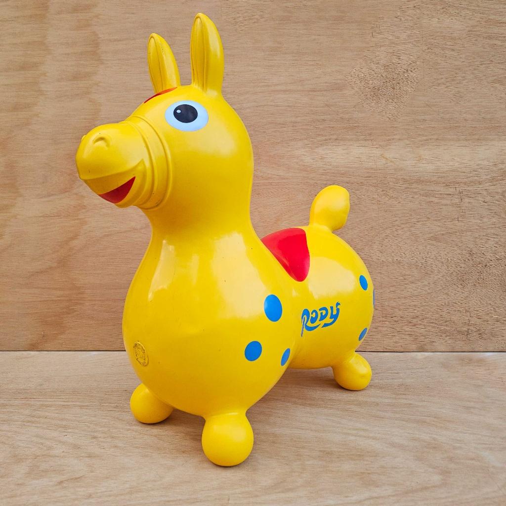 Rody Springpaard, Kinderen en Baby's, Speelgoed | Buiten | Opblaasfiguren, Ophalen, Gebruikt