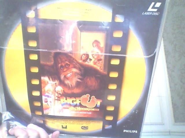 Laser disc Big FOOT, Enlèvement