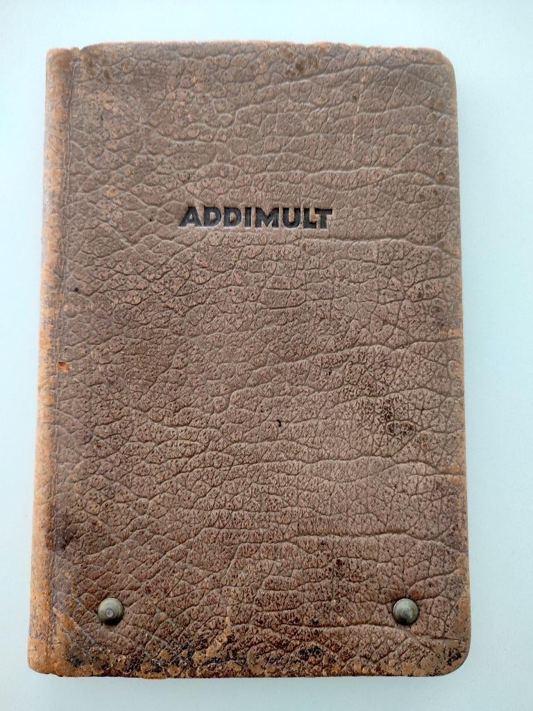 Addimult supra edition + (Mechanical Calculator) 1945a, Ophalen, Gebruikt