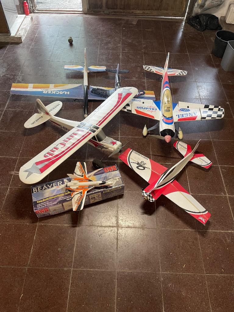 Lot aeromodelisme, Enlèvement, Utilisé, Électro