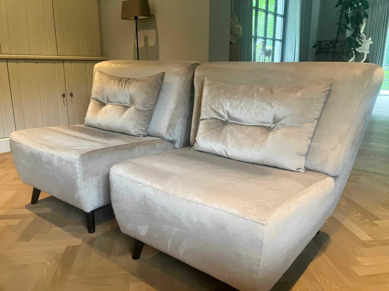 2 fauteuils, Huis en Inrichting, Ophalen, Zo goed als nieuw