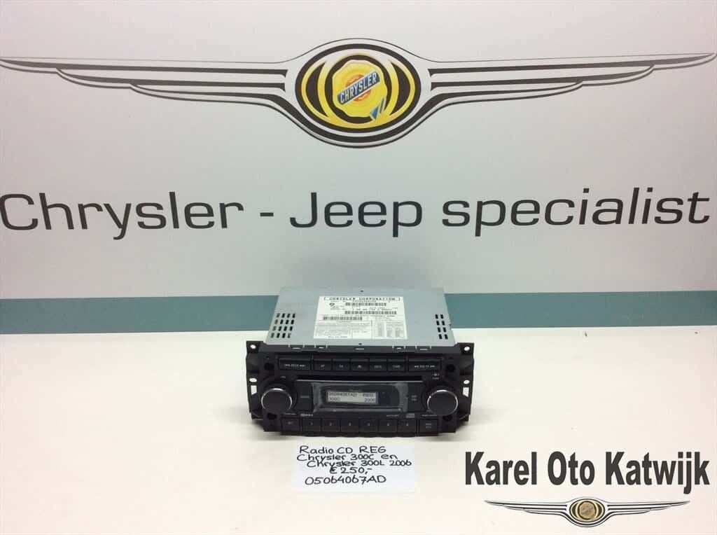 Radio/CD REG Chrysler 300c en Chrysler 300L 2006, Enlèvement ou Envoi, -, -, -