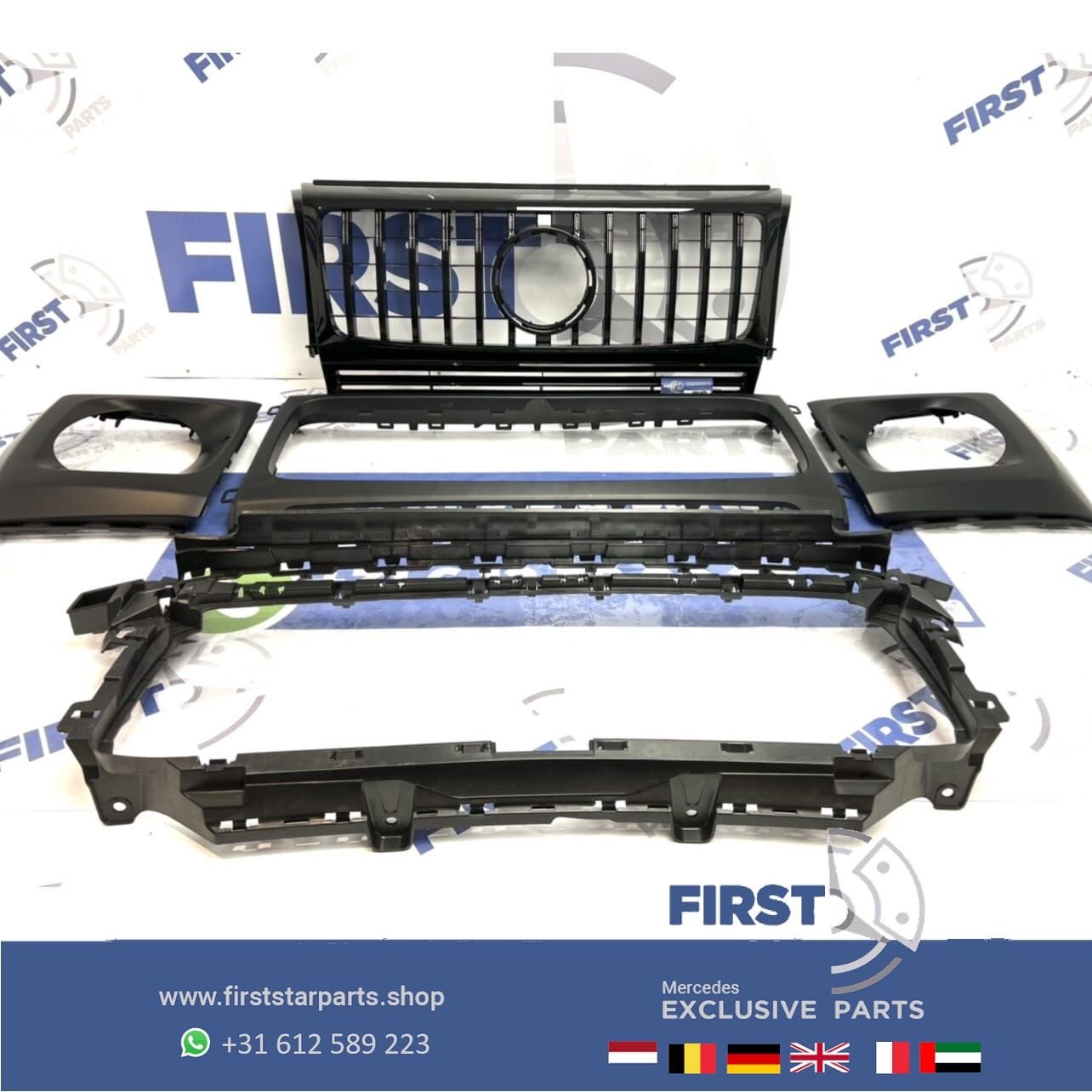 W463 W464 OMBOUW (W460 W461) G KLASSE AMG VOORBUMPER DELEN Z, Utilisé, -, Avant, -