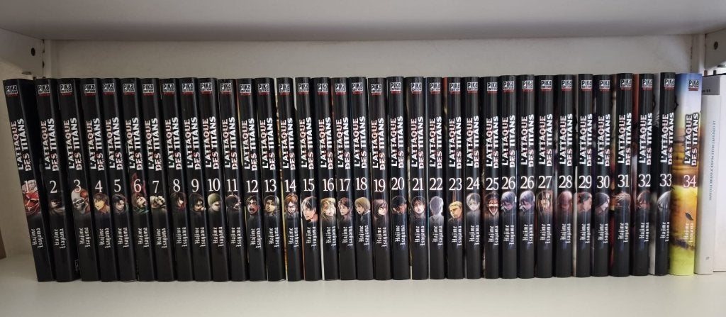 L'Attaque des Titans - Collection Complète - Français, Ophalen, Complete serie of reeks, Zo goed als nieuw, Hajime Isayama