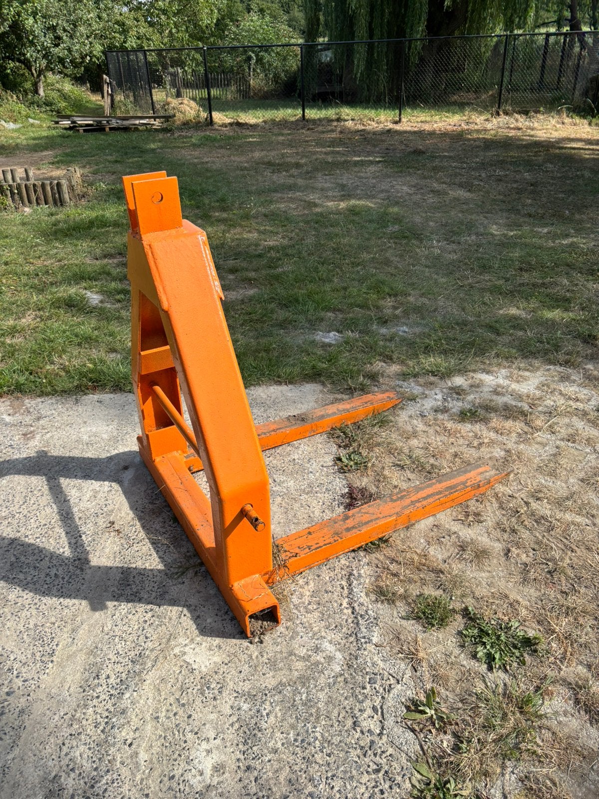 Zware palletvork, Zakelijke goederen, Ophalen