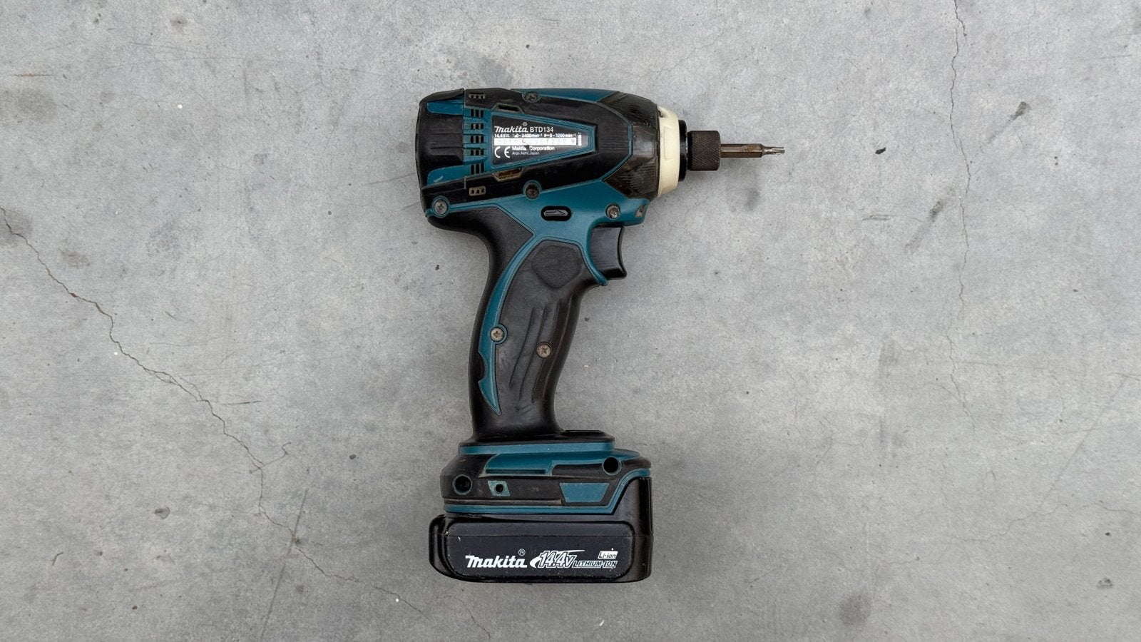 Makita BTD134 slagschroevendraaier, Doe-het-zelf en Bouw, Ophalen, Gebruikt, Klopboormechanisme