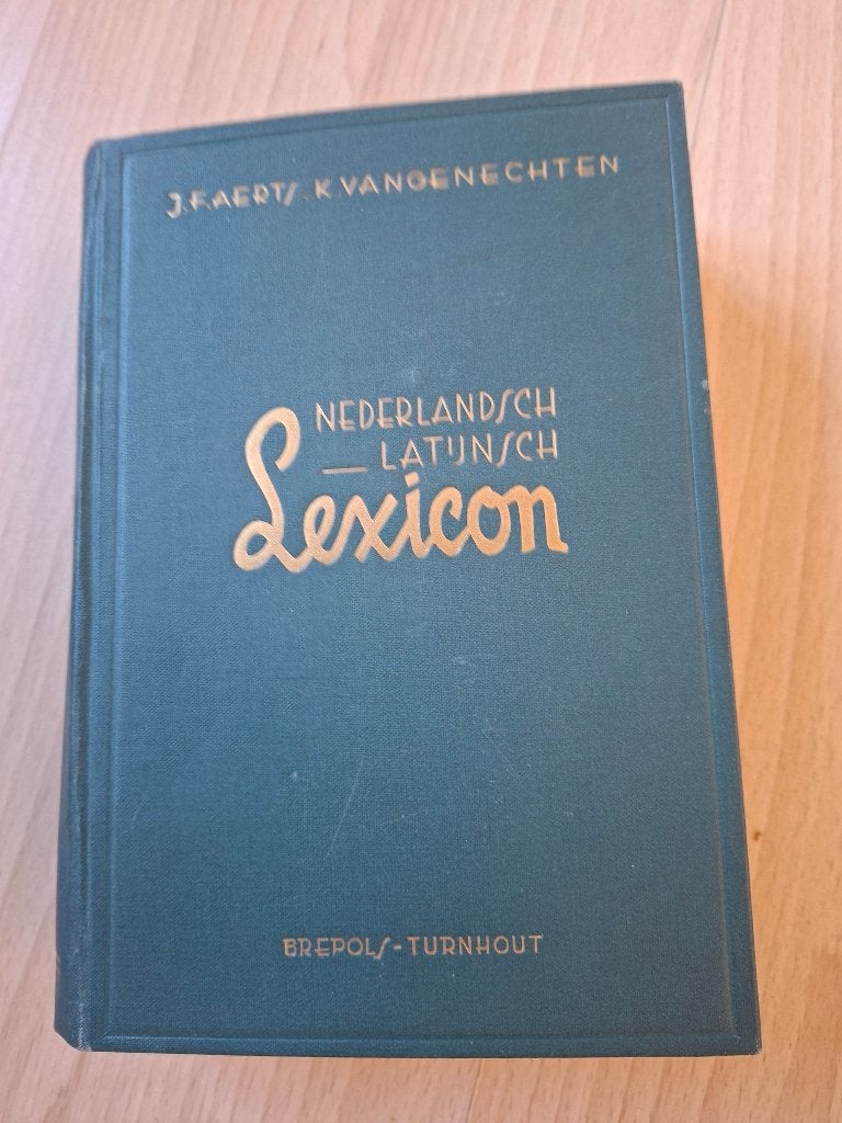 Antiquarisch Woordenboek: Nederlandsch-Latijnsch Lexicon, Ophalen of Verzenden
