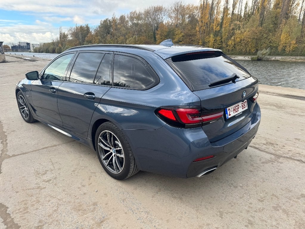 BMW 530BTW inclusief  BMW garantie 06/2027, Auto's, Automaat, Euro 6, Blauw, Alcantara