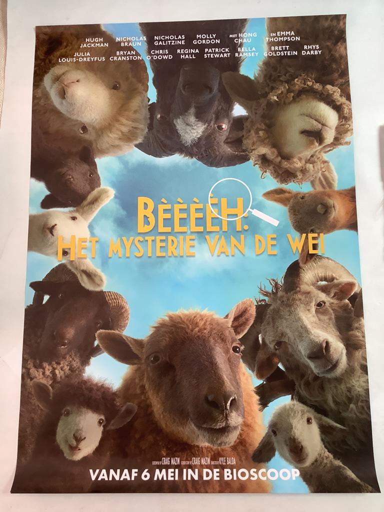BEEEEH   filmposter   70-100 cm, Verzamelen, Posters, Ophalen of Verzenden, Zo goed als nieuw