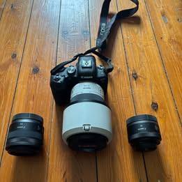 Kit Canon R6-RF35 1.8-RF70-200 4- RF 16 2.8, Audio, Tv en Foto, Ophalen, Zo goed als nieuw, Canon