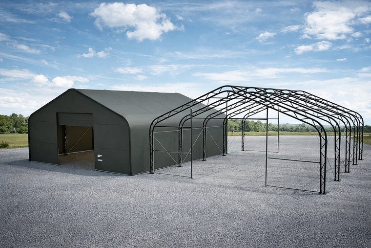 Stockagetent - Opslagtent 10 x 9,15m - Nieuw - PVC 900gr, Ophalen, Nieuw