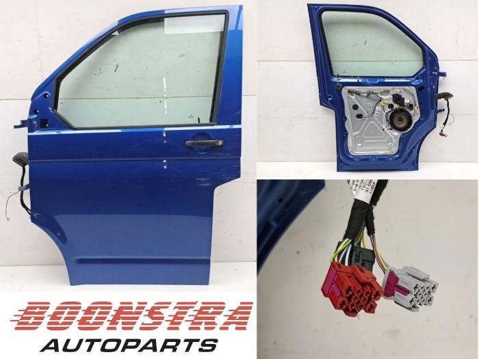 Portière 2portes gauche d'un Volkswagen Transporter (Transp, Volkswagen, -, 3 mois de garantie, Utilisé
