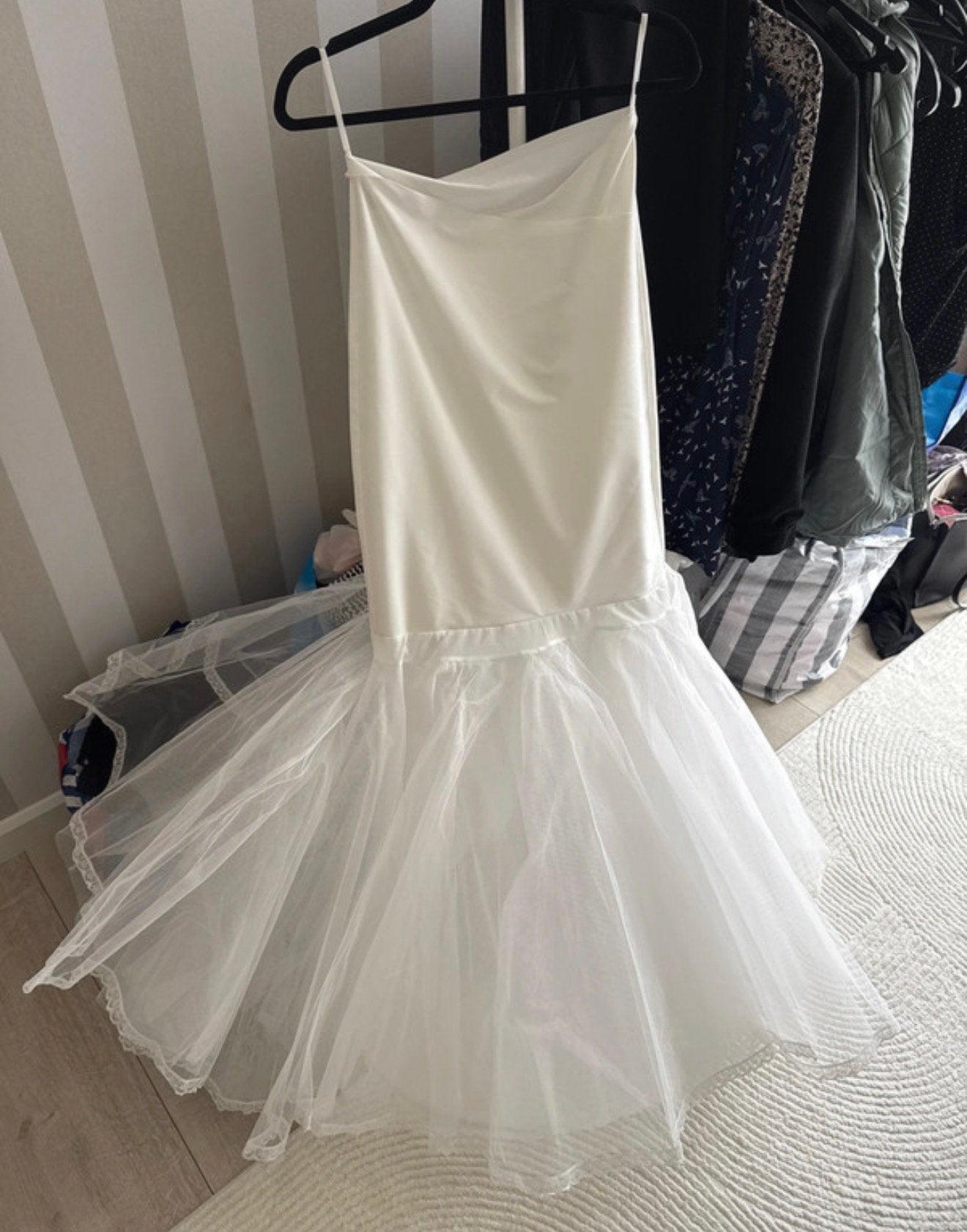 Ivory Bridal Petticoat, Ophalen, Zo goed als nieuw