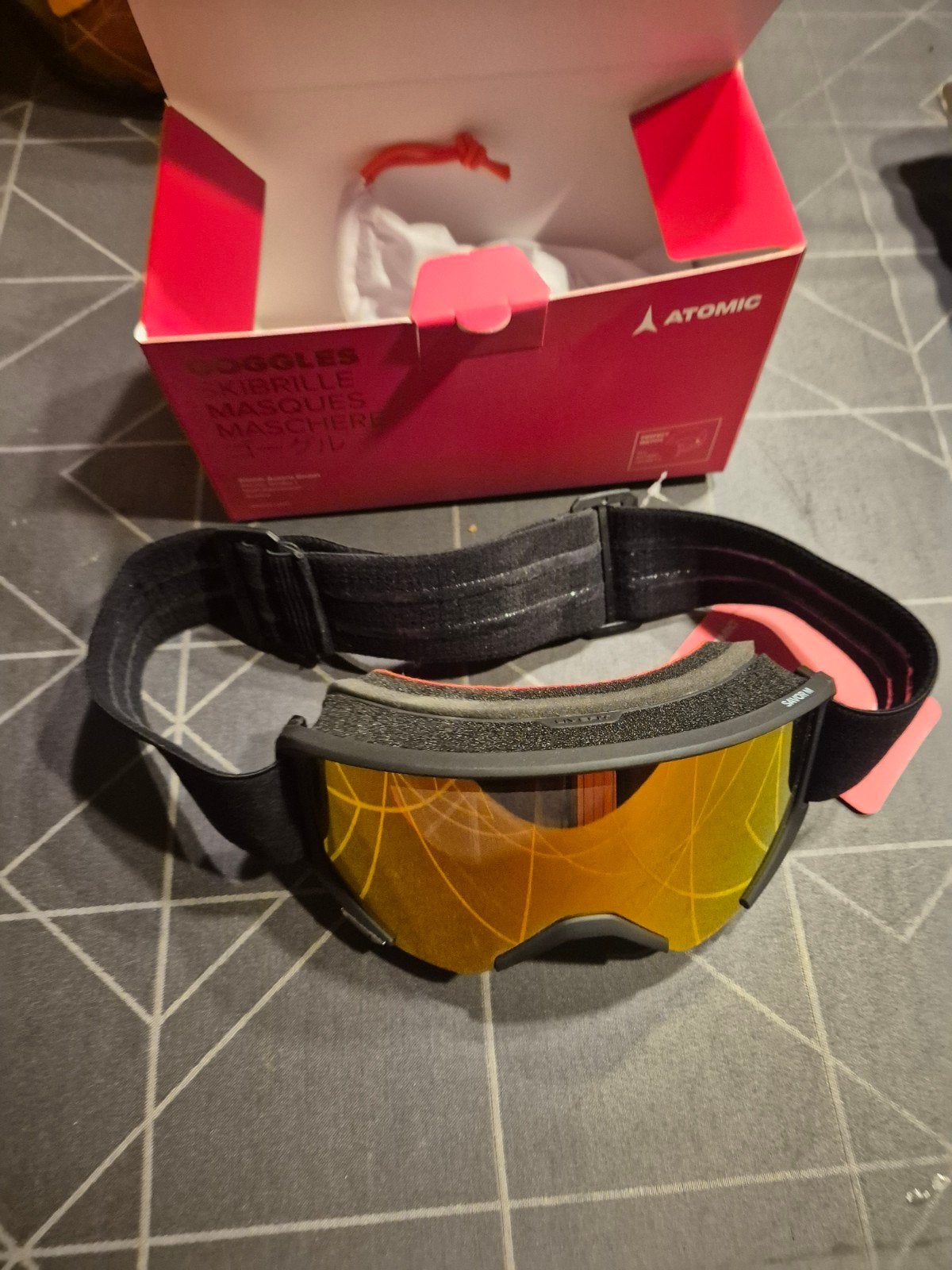 ski bril atomic nieuw, Ophalen, Ski, Atomic