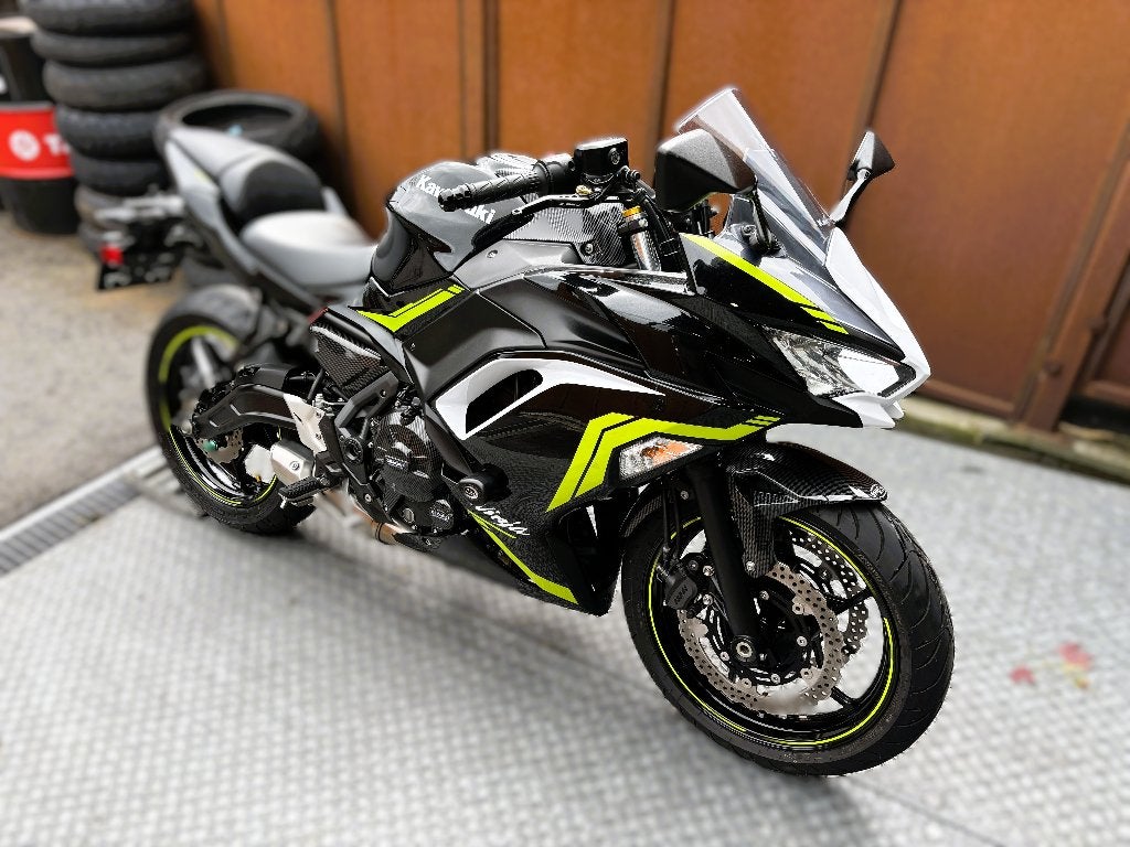 ninja 650 cm³ 2021 1e eigenaar garantie 1,2,3 jaar jhb, Motoren, Motoren | Kawasaki, 2 cilinders, Nieuw, Motorrijbewijs A, Bedrijf