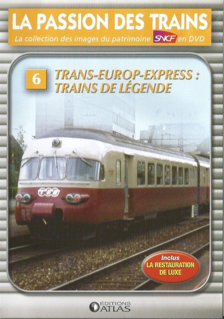 DVD Trans Europ Express :Trains de Legende, Frans, Ophalen of Verzenden, Zo goed als nieuw, Reizen