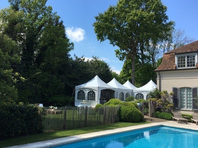 Pagode Wit 4×4, Jardin & Terrasse, Tonnelles, Comme neuf, Tente pagode, 2 mètres ou plus, Enlèvement