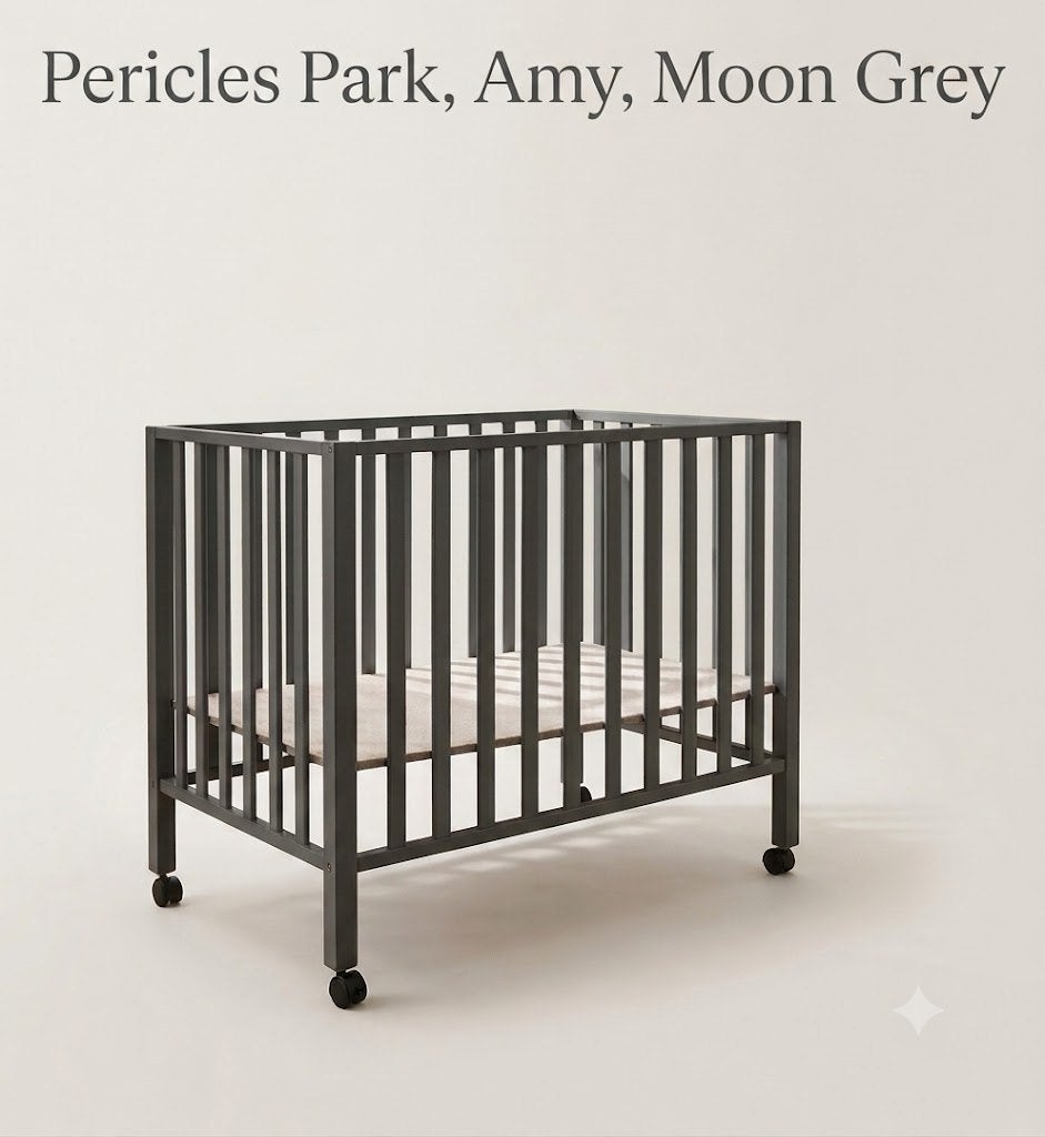 Pericles Parc Amy, Moon Grey, Enlèvement, Comme neuf, Rectangulaire, Réglable en hauteur
