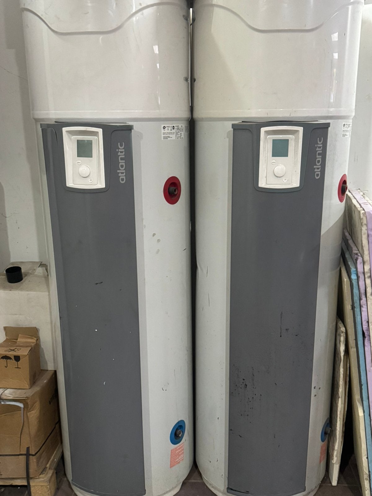 Warmtepompboiler Atlantic 200liter, Ophalen, 100 liter of meer, Boiler, Minder dan 3 jaar oud