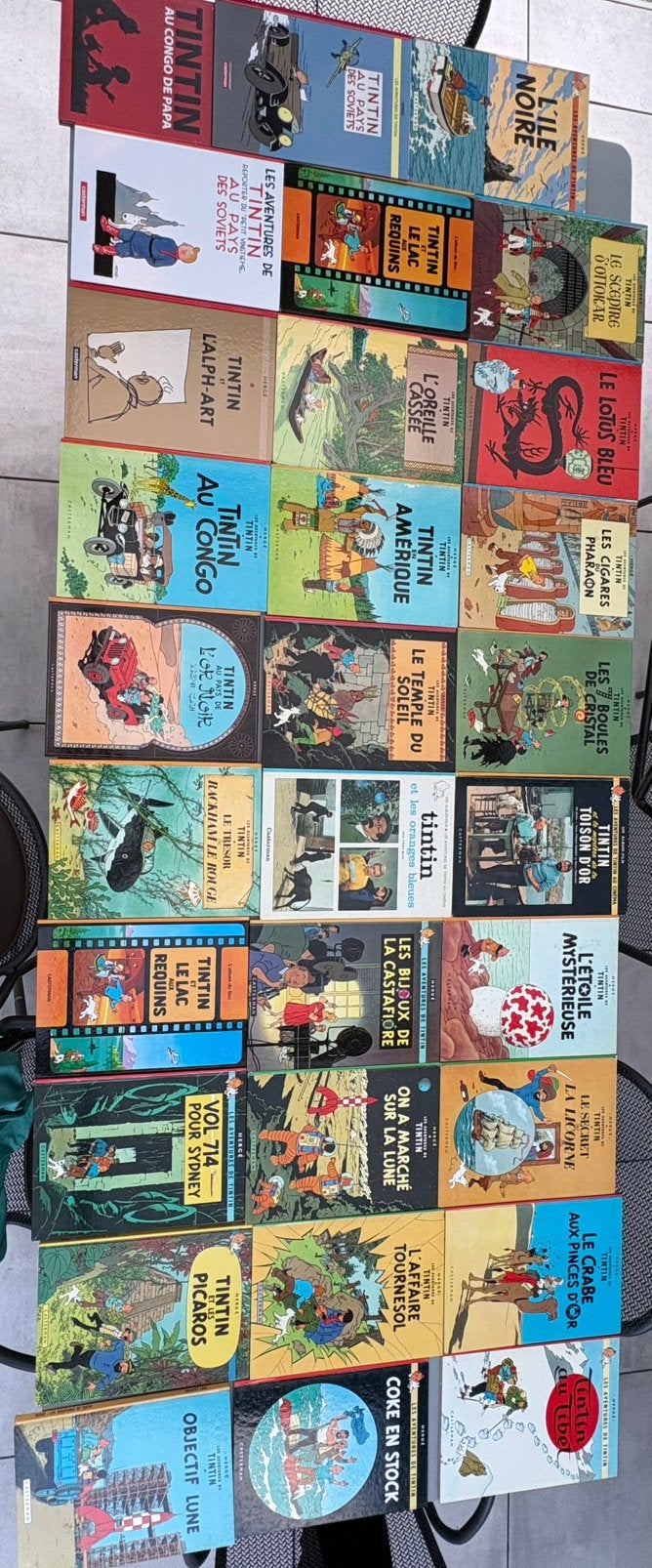 Bd tintin, Boeken, Stripverhalen, Complete serie of reeks, Ophalen, Zo goed als nieuw