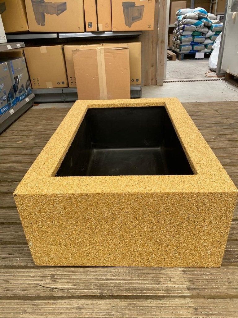 Terrasvijver 115 x 75 x 38cm, Tuin en Terras, Ophalen, Zo goed als nieuw