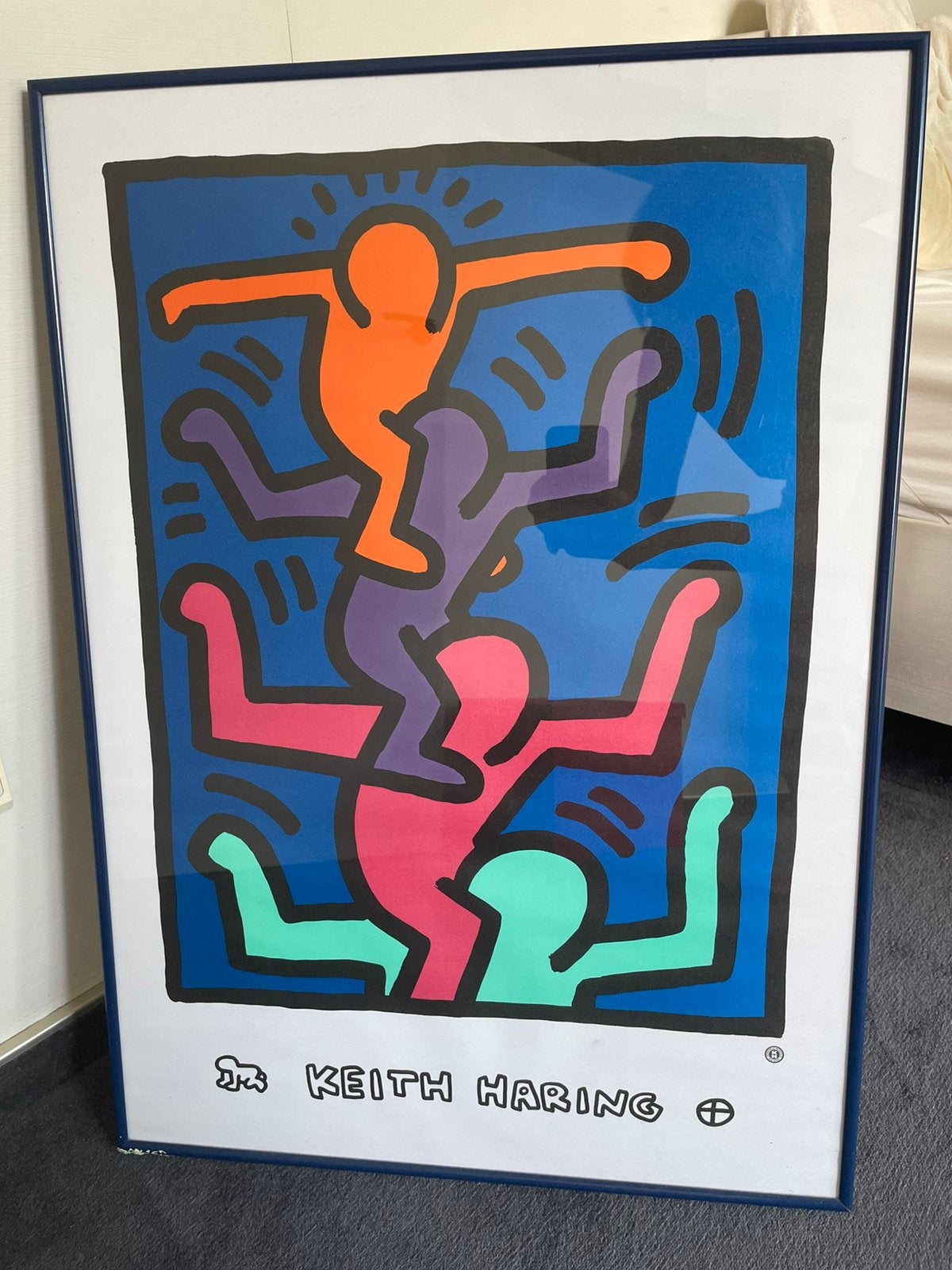Kader Keith Haring, Ophalen, 50 – 75, Gebruikt, Print