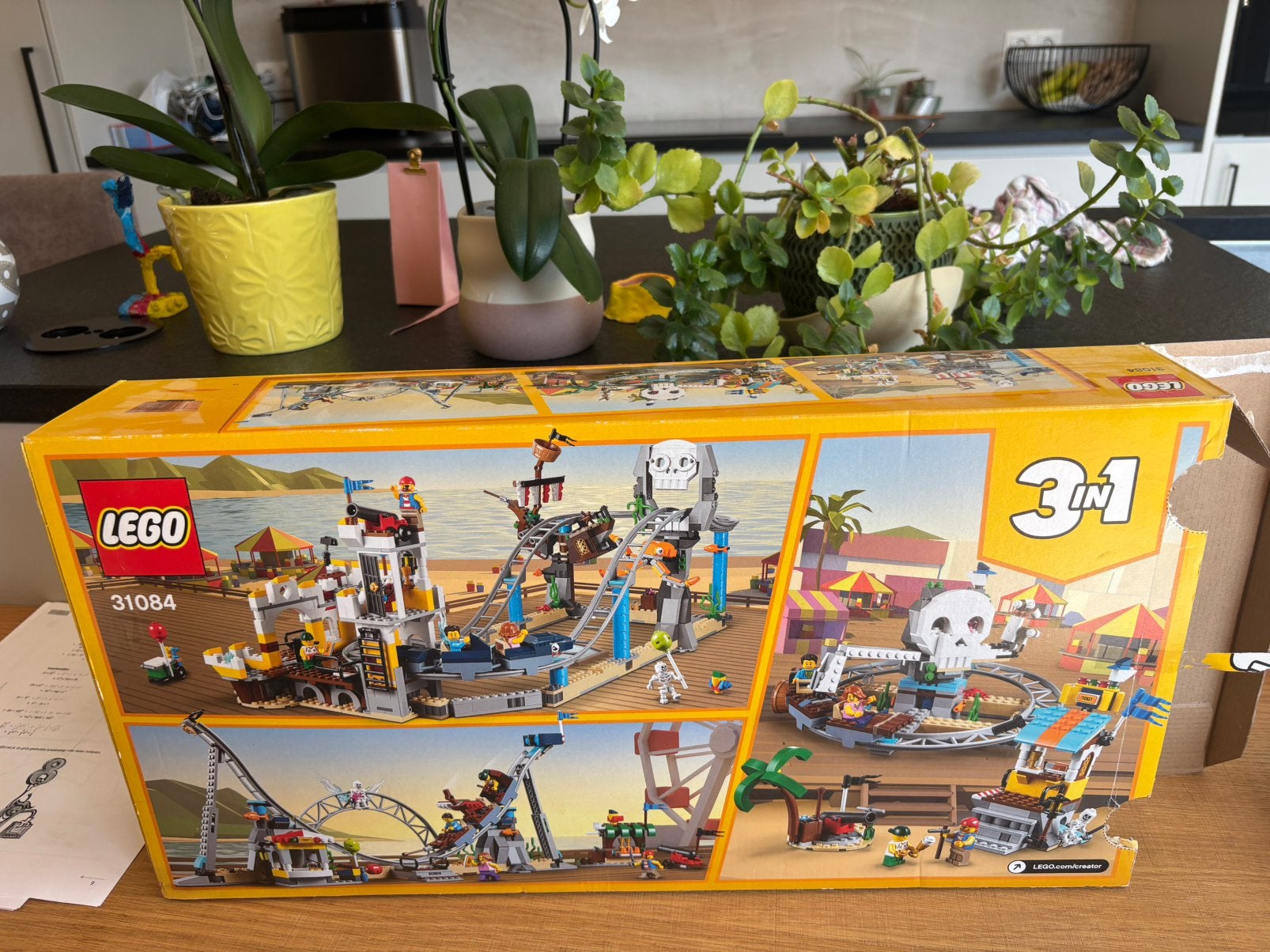 Lego 31084 - piratenachtbaan, Ophalen, Zo goed als nieuw, Lego