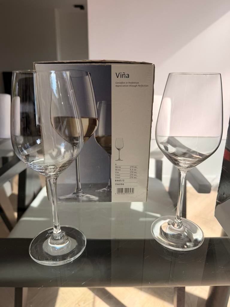 Schott Zwiesel Vina 7 witte wijnglazen, Enlèvement ou Envoi, Comme neuf