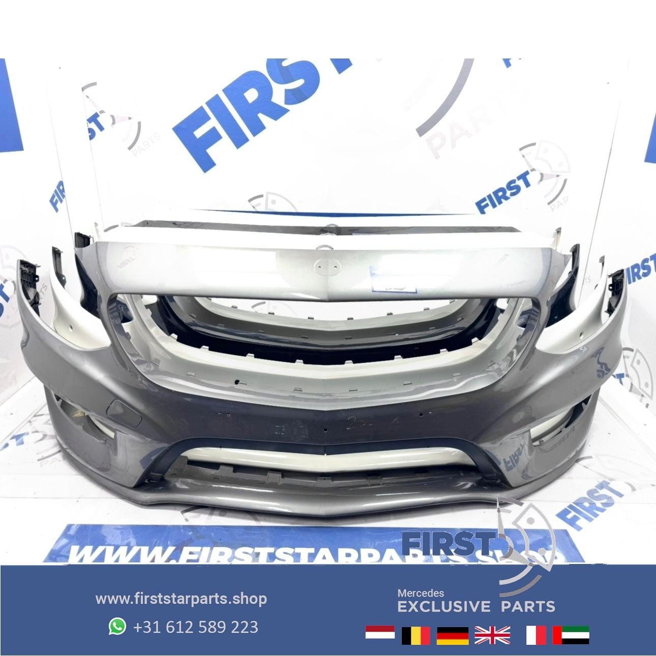 W242 W246 AMG BUMPER B Klasse Facelift Voorbumper 2018 PDC Z, Gebruikt, -, Voor, Ophalen of Verzenden