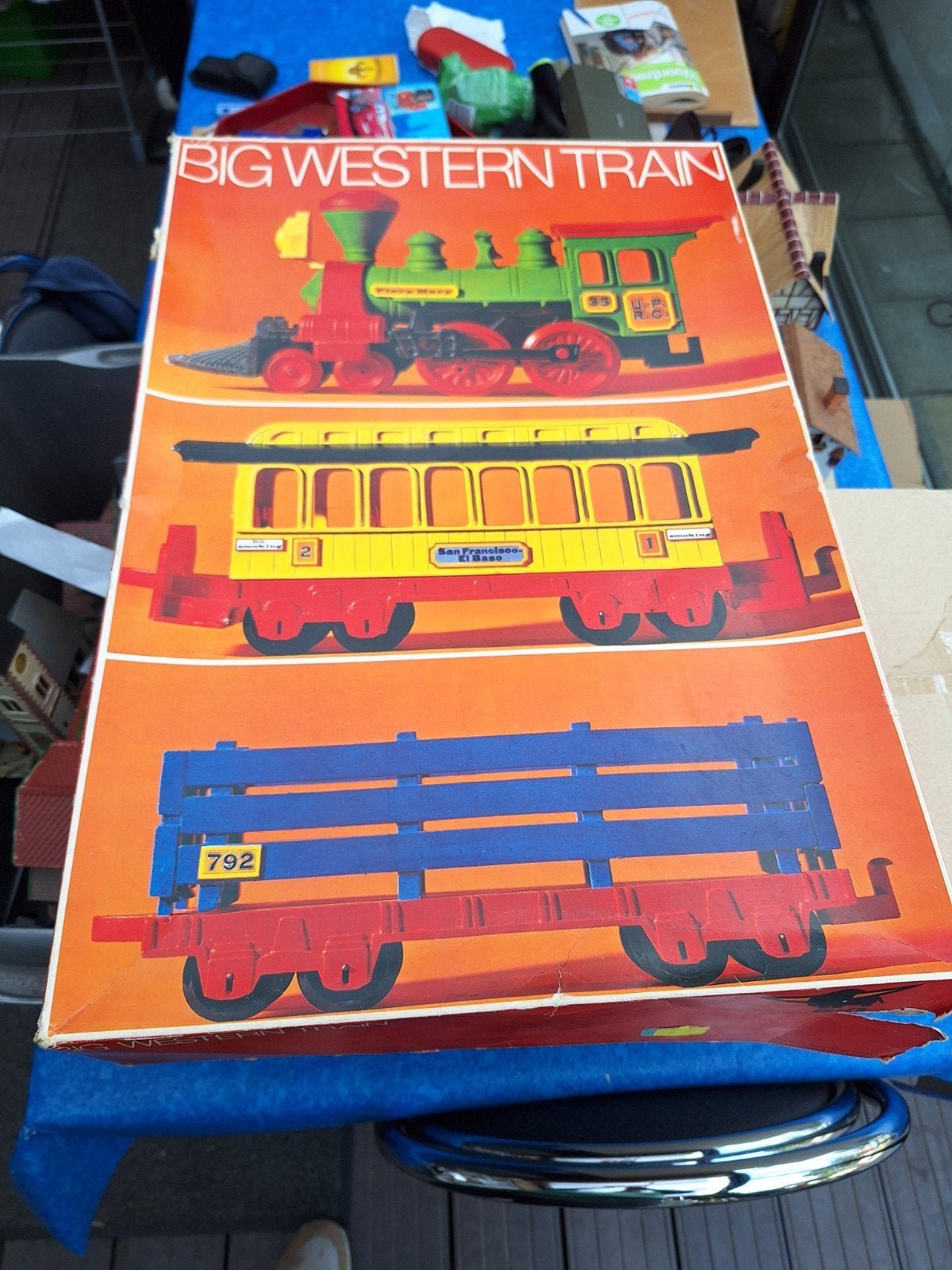 trein set met sporen, Hobby en Vrije tijd, Modeltreinen | Overige schalen, Ophalen