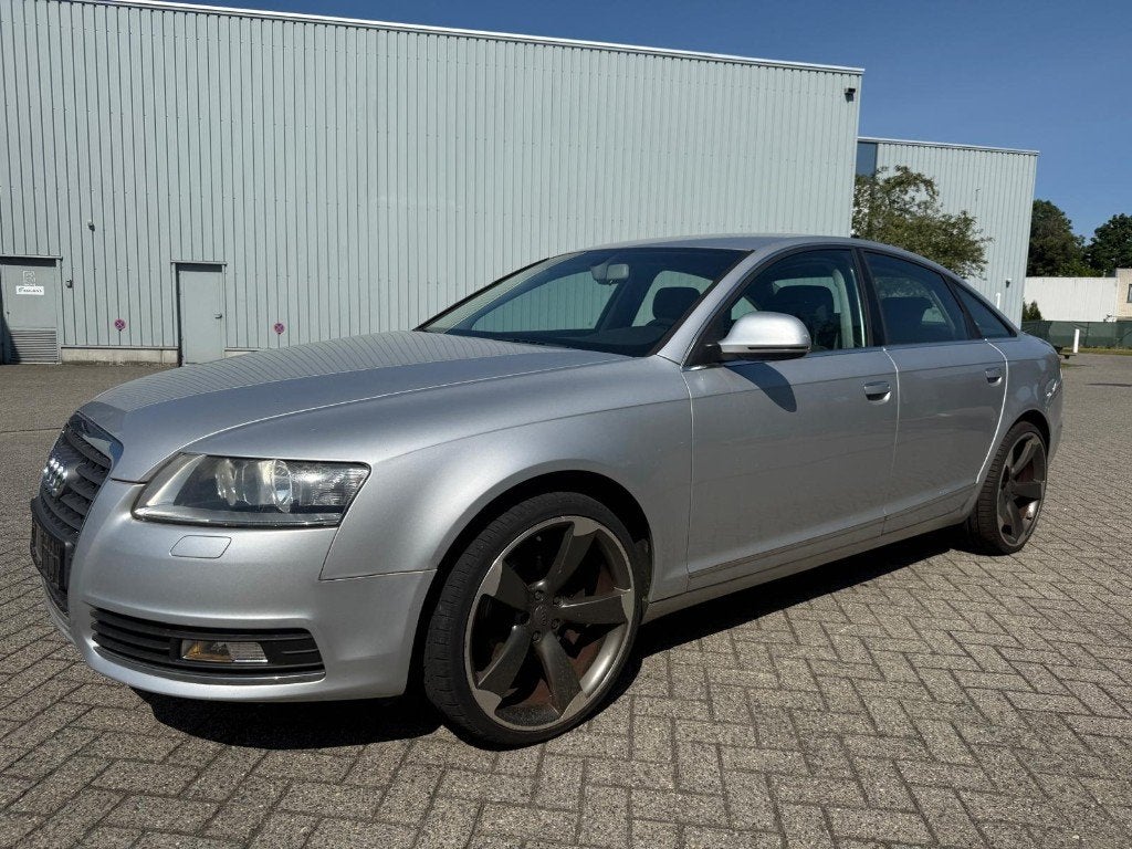 AUDI A6 2.0 BENZINE BJ 2009 138000 KM GOEDE STAAT, Autos, Entreprise, Boîte manuelle, Noir, 5 portes
