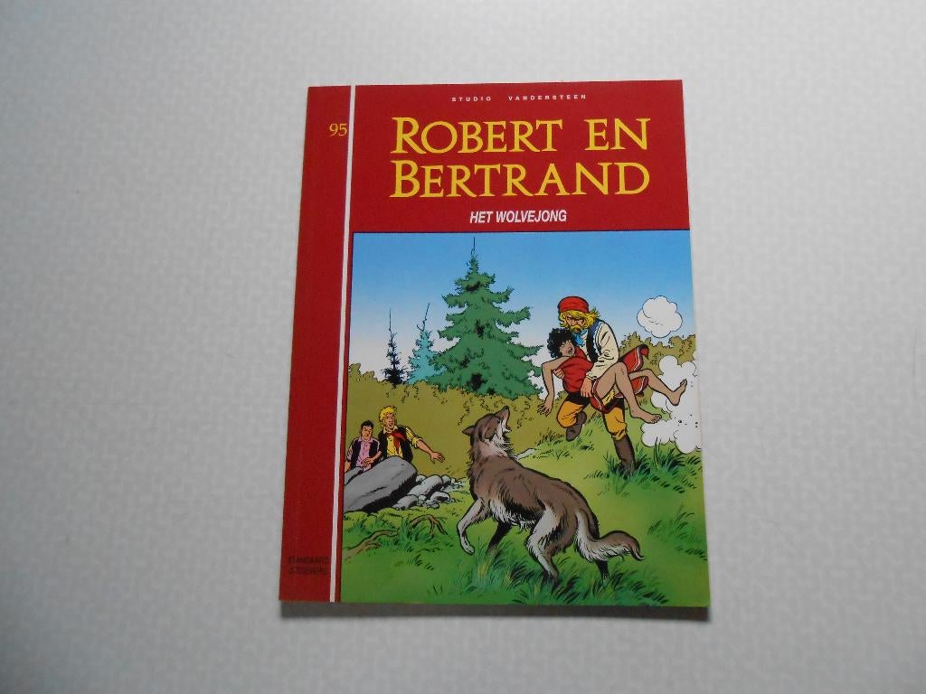 Robert en Bertrand 95 Het wolvejong 1992 ste druk., Willy Vandersteen, Eén stripboek, Nieuw, Ophalen of Verzenden