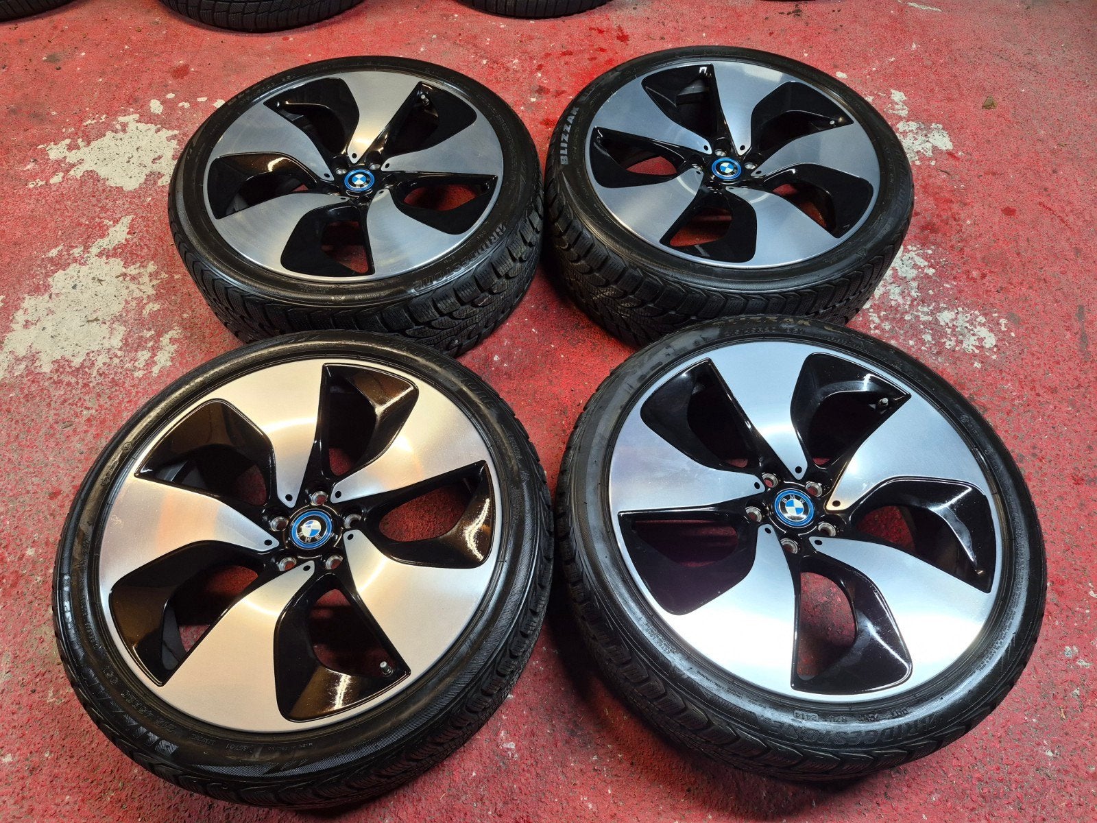 BMW originele 20" velgen winterkit i8 5x112 tweekleurig, Ophalen, Gebruikt, BMW